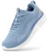 FitVille Walkingschuhe Herren Extra Weite Sneaker Atmungsaktive Laufschuhe Bequeme Sportschuhe für Breite Füße Himmel blau 45 EU X-Weit