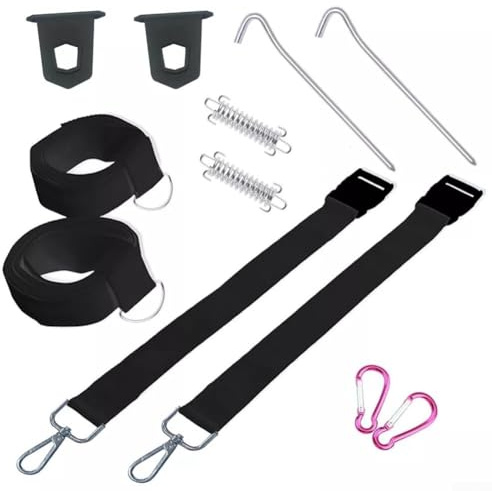 NbgrvB for MOTORHOME Awning Storm Straps Kit, Awning Tie Down Set For Caravan Awnings, Awning Storm Strap Tie Down Kit For Fiamma for MOTORHOME From Version 2009