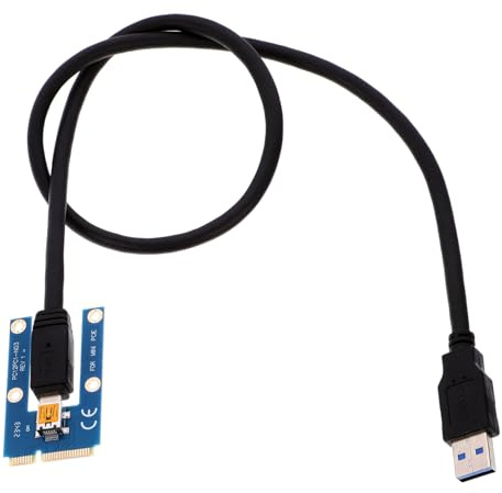 CONGARTENO External Gpu for Laptop -e to Pci-e Adapter Pcie Riser Card External Graphics Card Pcie