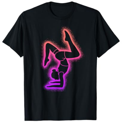 Turnerin Gymnastik Handstand Frauen Mädchen Turnen Kinder T-Shirt