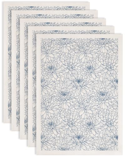 SUPERDANT 5 x Chrysanthemen Unterglasur Transferpapier Keramik Blumenmuster Transferaufkleber Keramik Glasur Unterglasur Transfers Für Töpferwaren Überglasur Emaille Aufkleber