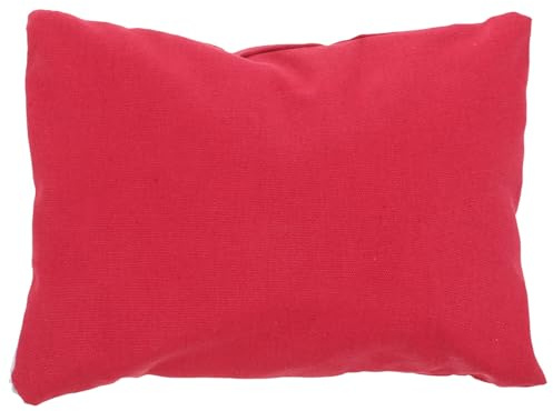 BESPORTBLE Coussin Chauffant pour Micro-ondes en Tissu Naturel Gros Grains de Sel Marin, Soulagement Naturel des Douleurs et Tension, Nuque et Usage Domestique