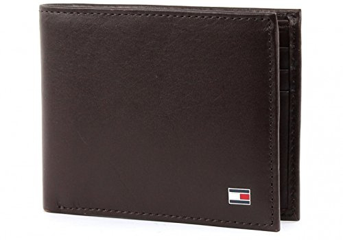 Tommy Hilfiger Kartenetui Eton Mini Card Case Brown Dunkelbraun