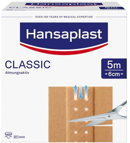 HANSAPLAST Classic Pflaster 6 cmx5 m 1 St