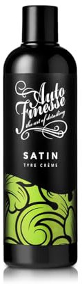 Auto Finesse Satin Tyre Gel 500ml | Premium Tyre Dressing | UK Made | Water-Based | Long-Lasting Shine | Matte to Gloss Finish