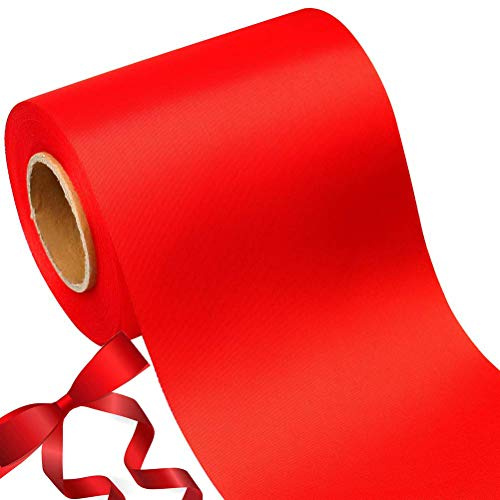 THETAG 22m Satinband, Geschenkband Geschenkbänder Satinbänder Ringelband Schleifenband Stoffband Dekoband Weihnachten Hochzeit