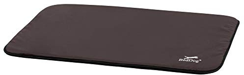 BedDog® Hundematte CORA - Komfortables Hundekissen aus Cordura, langlebige Haustier-Unterlage, großes Hundebett, XL (105x75cm), Mocca, braun