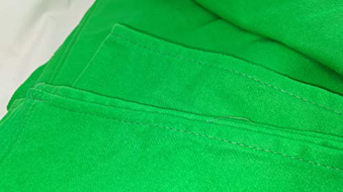 Greenbox Rideau de scène 300 cm x 300 cm en molleton de qualité supérieure