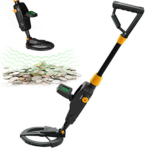 Gatphy Detecteur de Metaux Professionnel Batterie Detecteur de Metaux Enfant Batterie avec Écran Detecteur de Metaux Adulte Professionnel Détecter Bijoux Or Argent Monnaie pour Adulte Enfant