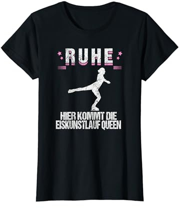 Eiskunstlauf Damen Schlittschuhe Eiskunstlaufen Mädchen T-Shirt