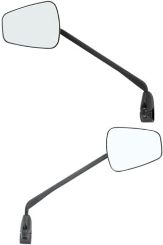 ZEFAL Pack Espion Z56 Espejo Retrovisor Bicicleta - Dos Espejos de Manillar Bici Electrica y Bici de Ciudad - Espejo Irrompible Grande Izquierdo y Derecho - Retrovisor Patinete Electrico