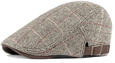 YAMEE Schiebermütze Winter Herren Warm Winddicht,Baskenmütze Damen Verstellbar,Schirmmütze Herren Vintage,Flat Cap Herren Klassischer,Barett Herren Mode,Newsboy Caps Unisex Casual,für Outdoor Sport