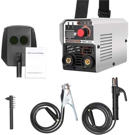 Soldador MIG MMA 2 En 1, Máquina De Soldadura Inversora Semiautomática, Soldadura De Contacto, Soldador De Arco Sin Gas, Máquina De Soldadura MIG MMA(MMA-200)