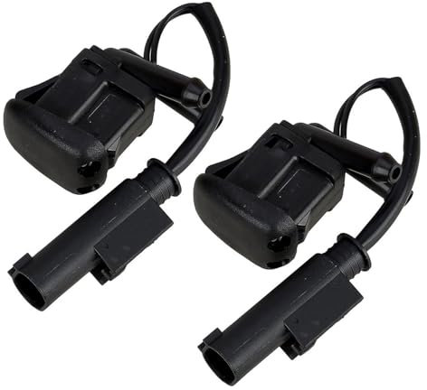 BSWRTH Waschwasserdüse Kompatibel Mit Für E39 Für 528i 1997 1998 1999 2000 2 Stück Waschdüsen-Wischerdüse A61668361042