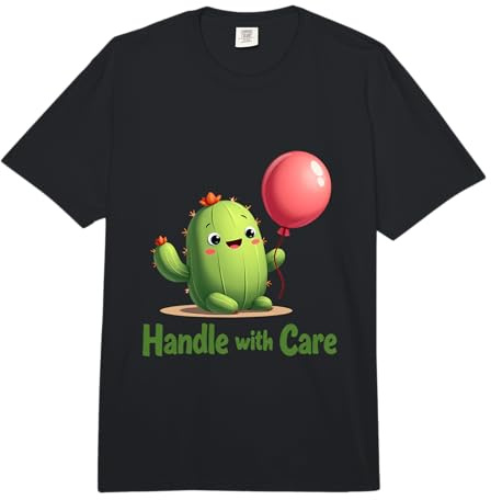 Cactus e Palloncino Comfort Colors Adult Heavyweight T-Shirt