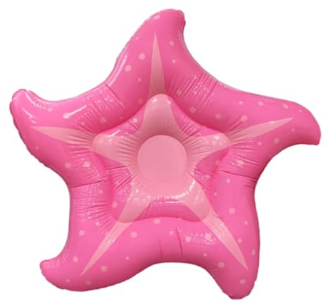 Hamaca Flotante para Piscina Cama Flotante de PVC con Forma de Estrella de | Silla Hinchable Flotante Para Piscina para Bronceado en Verano y Vacaciones