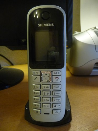 Siemens S67 H Gigaset Mobilteil (inkl. Ladeschale) Titanium