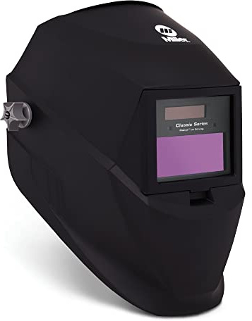 Miller 287803 Classic Series VS Welding Helmet, Auto-Darkening Welding Helmet, Black
