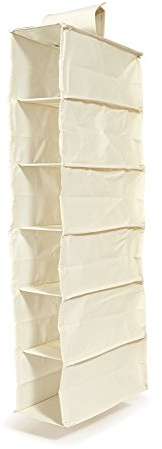 Perfetto Pi?N – Easystorage hängförvaring med 6 fack, tillverkad av ovävt tyg, mått: 15 x 30 x 84 cm