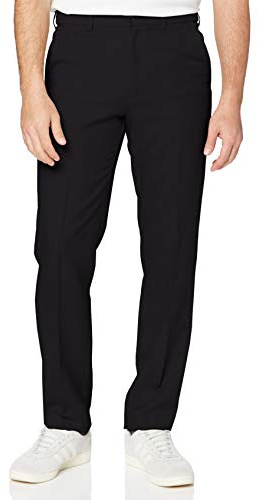 Farah Classic Men's Roachman Trousers, Black, XXXXX-Large (Manufacturer Size:46/29)
