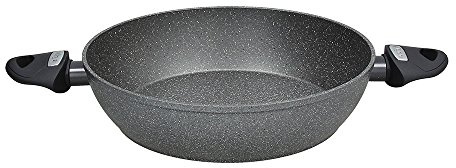 Tognana WI7583VAMNF Tegame 2 Manici Mythos, Alluminio, Grigio, 0