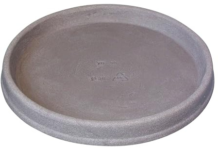 Geli Marcella Soucoupe en plastique - Couleur : taupe - Diamètre : 56 cm