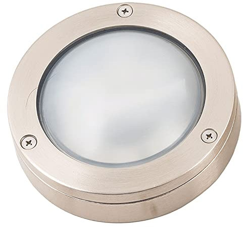 Schiffslampe AGIA Echt-Messing IP64 Maritim kleine Außenleuchte Rund Haus Wand Haustür Terrasse