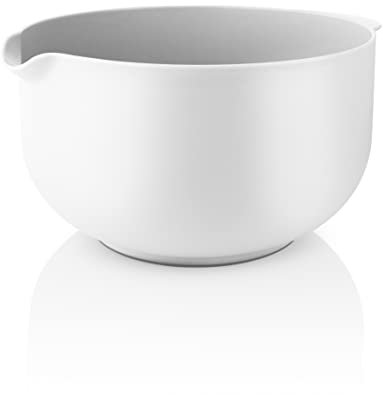 Eva Trio | Eva Rührschüssel 4,0 l |Die optimale Rührschüssel für vielfältige Situationen – 4 gängige Größen und EIN praktischer Multifunktions-Deckel (separat erhältlich) | White