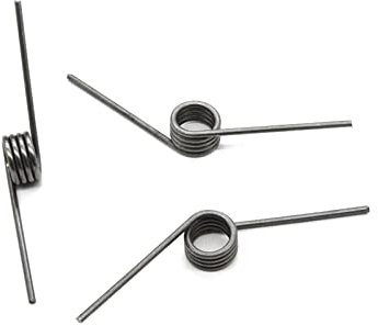 SAWZCF Federn V-Feder, Torsionsfeder, 5 Stück V-förmige 135-Grad-Torsionsfeder, Drahtdurchmesser 2,0 mm, Außendurchmesser 14,7 mm, Winkellänge 40 mm Torsionsfedern