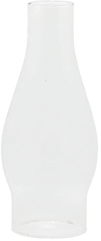 SFQEVHRZ Öllampe， Kerosinlampe， Klarer Glas-Lampenschirm, Petroleumlampen-Globus-Ersatz, Winddicht, kleine Sturmlampen-Abdeckung for die Reparatur antiker Öl- und Petroleumlampen(Small)