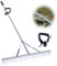 Goture 170 cm Gartenrechen mit Griff, Landschaftsrechen Aluminium Rechen Rasenrechen mit 37 Zähne, Arbeitsbreite ca. 92cm, Gartenrechen, Laubrechen, Harke