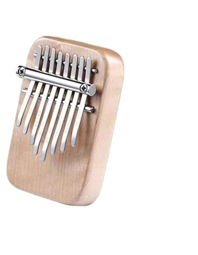 Kalimba-Daumenklavier Kalimba Anfänger Mini Finger Daumen Klavier Tragbares Musikinstrument 8 Tasten Noten Ton Xylophon Ahorn