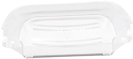 DimyFew Clear Refrigerator Door Bin Shelf Fridge Organiser Sturdy Bin Replacement for PS430122 241808205 240356415 240430305