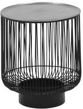 Mirrors & More Beistelltisch Rina 82720289 Metall Silber
