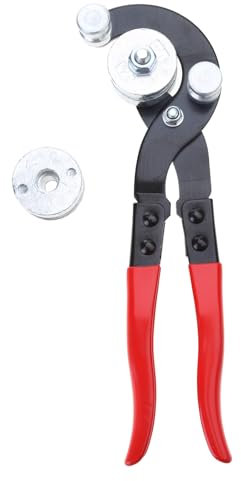 4 in 1 Tube Forming Tool Versatile Plier Heavy Duty Metal Tubing Bender Dependable Plier Fit for Brake Lines & Tubing