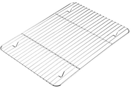ABOOFAN Rejilla de Enfriamiento Inoxidable Soporte para Cocción y Horneado para Air Fryer y Olla Presión Resistente y Duradero para Bizcochos y Verduras