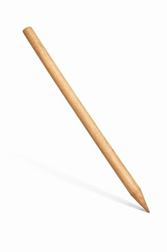 Jardin202 - Palo de Madera Tratada con Punta para Sombrilla de Brezo o Esparto | Poste Exterior Parasol | Largo 2.5m x Diametro 9.5cm
