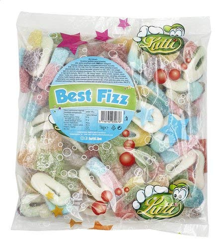 Lutti - Bestfizz Assortiment De Bonbons 1 Kg