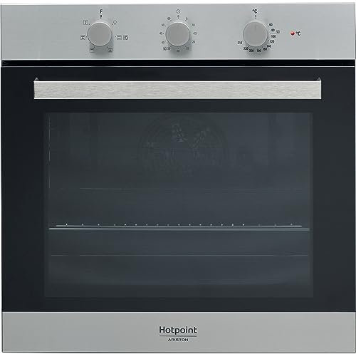 Hotpoint 3AF 534 H IX HA Forno elettrico 71L 5800W A Nero, Acciaio inossidabile forno