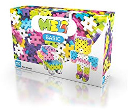 Meli 67214 - Juguete Creativo básico Rosa, 150 Piezas