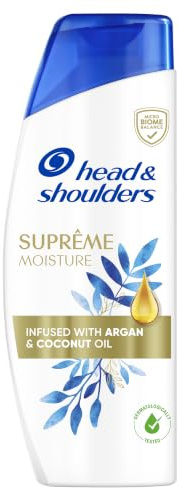 Head & Shoulders Feuchtigkeitsspendendes Shampoo Supreme Moisture Schuppen Shampoo für weiches Haar, 6 x 400 ml, 6 Stück