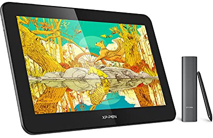 XP-PEN Artist Pro 16TP Tableta Gráfica con Pantalla Táctil 15.6 con Resolución en 4K (3840 x2160), 124% de sRGB, Pantalla Gráfica con Vidrio Antideslumbrante, Compatible con Windows, Mac y Android