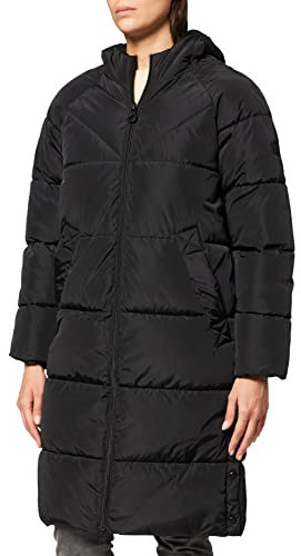 ONLY Damen Onlamanda Long Puffer Coat Cc OTW Mantel, Schwarz,M