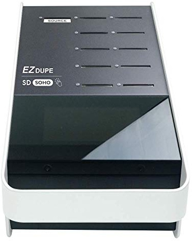 EZ DUPE 1:10 Karten-Duplizierer– Benutzerfreundlicher Touchscreen – SD MicroSD-Speicherkartenkopierer (SOHO SD Touch)
