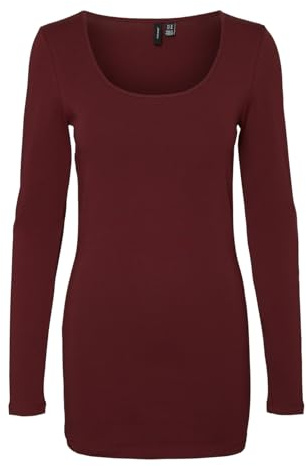 VERO MODA Damer Vmmaxi My Ls Soft Uneck Ga Noos långärmade tröjor, 1 x nattsky, 1 x port kunglig, 1 x rifle grön, XXL