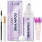 LZM Wimpernshampoo für Wimpernverlängerung Wimpern shampoo 60ML+Reinigungsbürste+Lash shampoo set Lash Extensions Shampoo