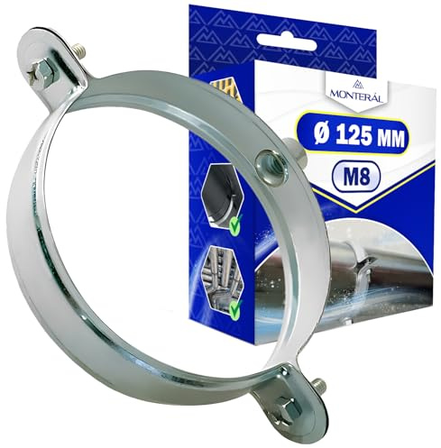 Verstärkte Rohrschellen Ø 125 mm M8 - MONTERAL