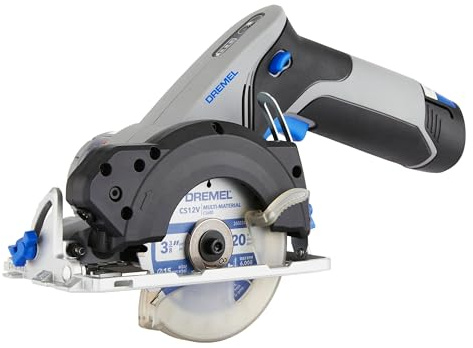 Dremel Blueprint 12V Brushless Compact Circular Saw with Integrated Laser Guide, Lithium-Ion Battery and Charger (CS12V-S1)