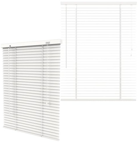 Window Blinds 25mm Slats Aluminium Venetian Blinds For Window, 45cm 55cm 65cm 90cm 105cm Filtering Blinds For Bedroom, Bathroom, Living Room, No Drill Privacy Venetian Shades