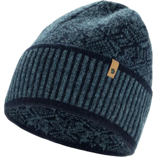 Fjällräven Unisex snömössa, mörk marinblå, en storlek, mörk marinblå, one size